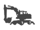 Wheeled-Excavator